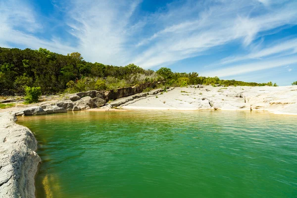 Pedernales Falls Texas — Fotografia de Stock