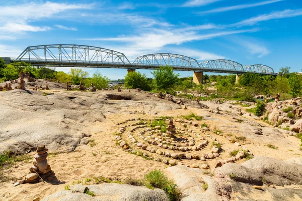 Llano Texas Bridge — Zdjęcie stockowe