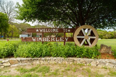 Wimberley Texas işareti