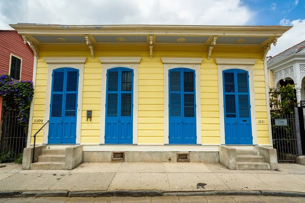 Francés cuarto casa — Foto de Stock