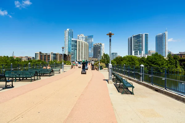 Puente peatonal Lamar — Foto de Stock