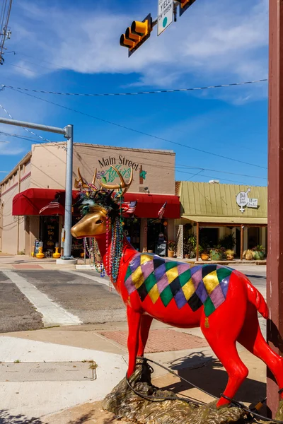 Innenstadt von llano texas — Stockfoto