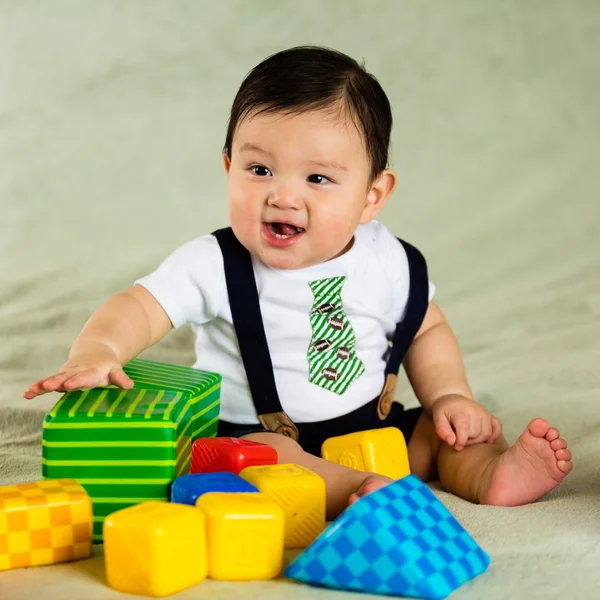 Lindo bebé chico — Foto de Stock