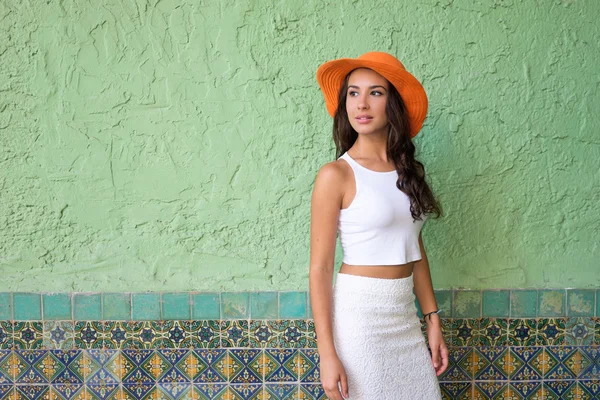 Mulher bonita jovem — Fotografia de Stock