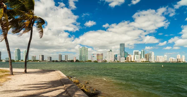 Skyline von Miami — Stockfoto