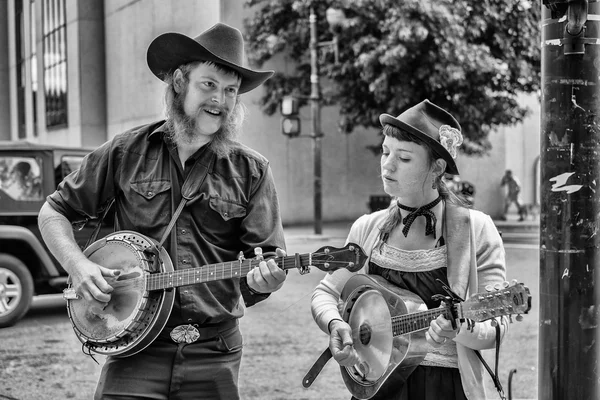 Street performers — Stock Photo, Image