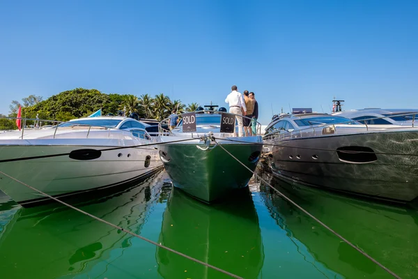 Miami International Boat Show — Stock Photo, Image