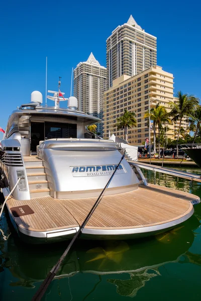 Miami International Boat Show — Zdjęcie stockowe