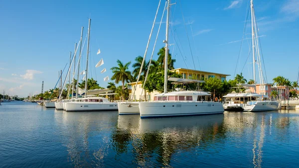 Fort lauderdale binnenwateren — Stockfoto