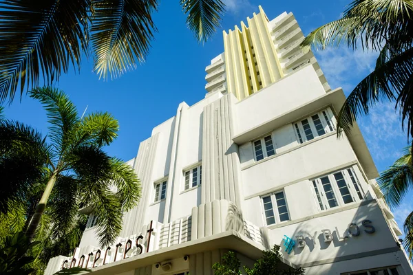 Praia miami art deco — Fotografia de Stock