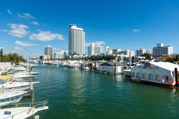 Международная выставка катеров в Майами — стоковое фото