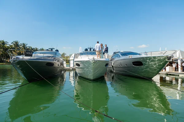 Espectáculo internacional barco miami — Foto de Stock