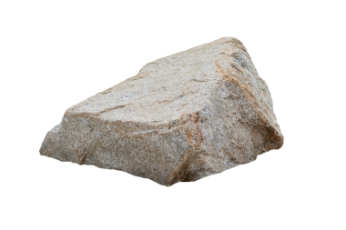 Kaya izole şeffaflık arkaplanı.