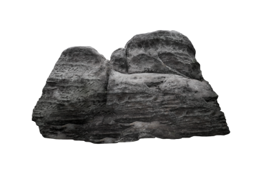 Kaya izole şeffaflık arkaplanı.