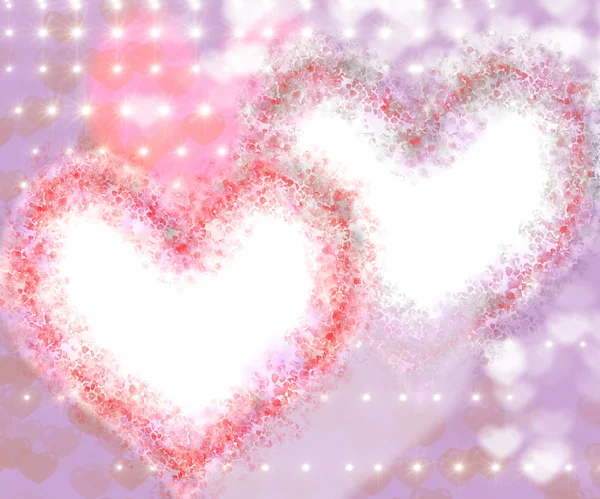 Sevgililer günü kalpleri arka plan