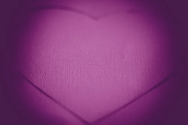 Fioletowy kolor serca — Zdjęcie stockowe