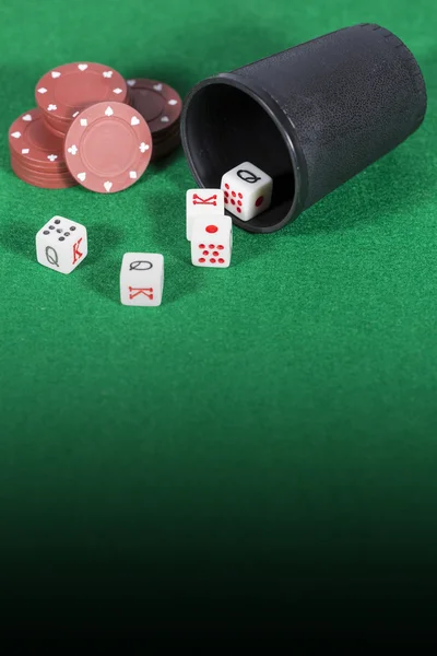 Dados de poker — Fotografia de Stock