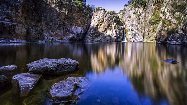 Lago Hervidero. Madrid. Espanha — Fotografia de Stock