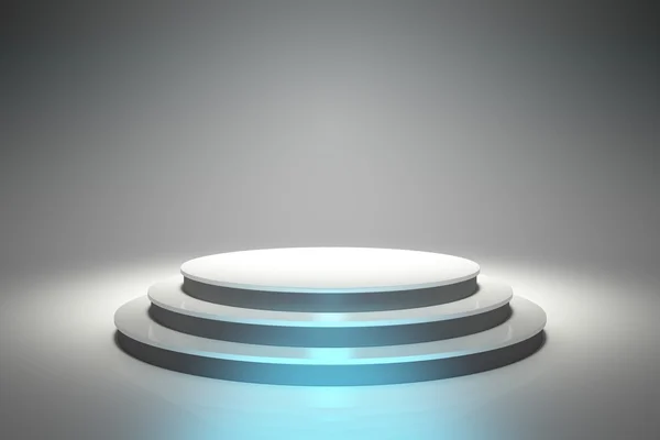 Empty Circular Podium — Stock Photo, Image