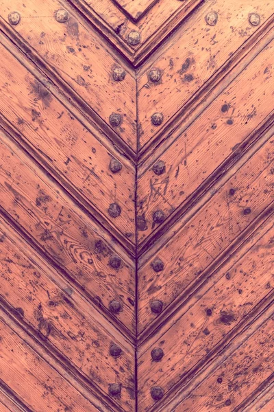 Детали деревянных дверей — стоковое фото