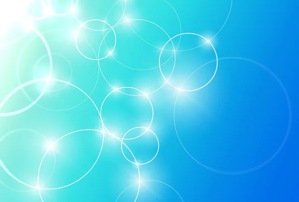 Glow Abstract Circles Background