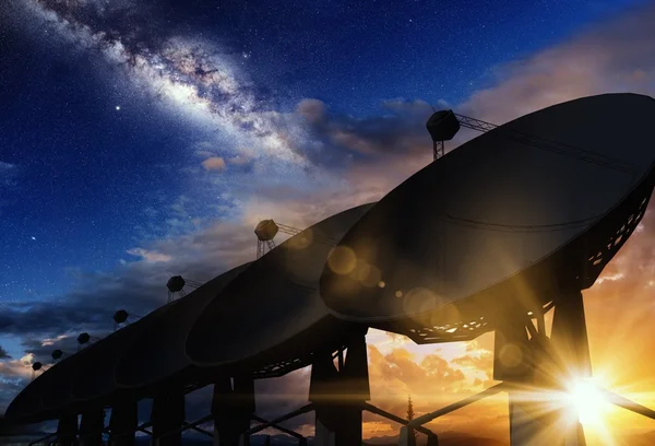 Radio Telescopes Concept — Stock Photo, Image