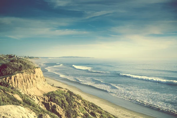 Encinitas California okyanus kıyısında