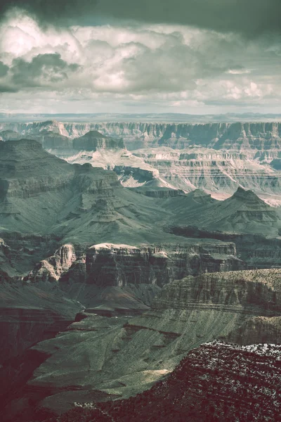 Berühmter Grand Canyon im Winter — Stockfoto