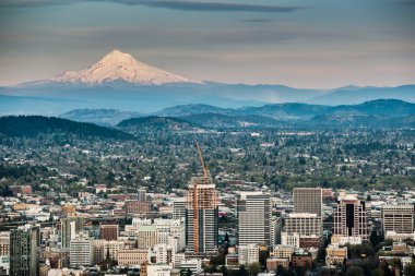 Portland ve mount hood