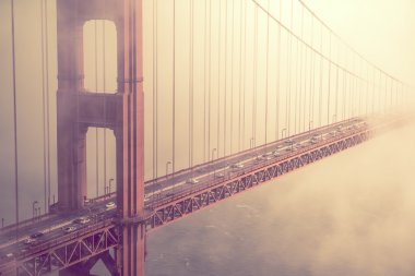 Golden gate Köprüsü trafiği