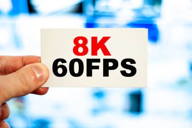 İnsanlarda kağıt üzerinde 8K 60FPS teknolojisinin özellikleri