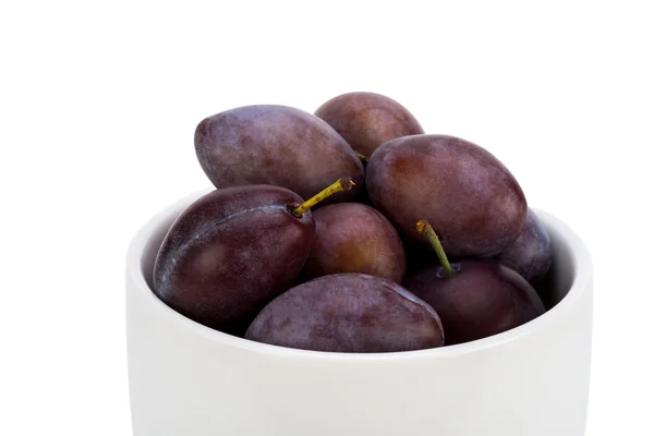 Erik seramik kase - beyaz arka plan üzerinde izole