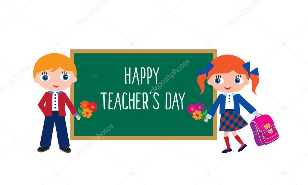 Happy Teachers' Day card