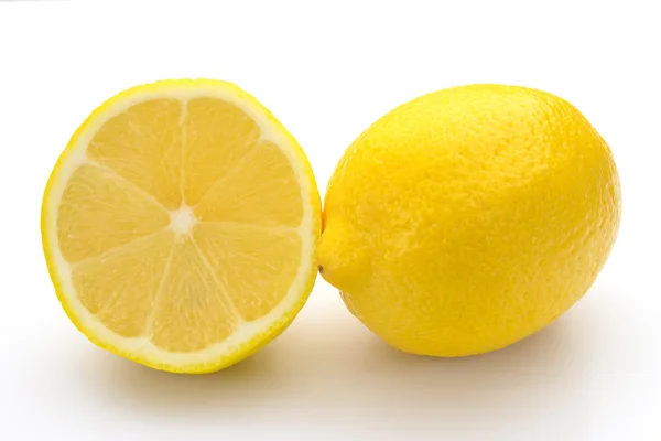 Une tranche de et un citron — Photo