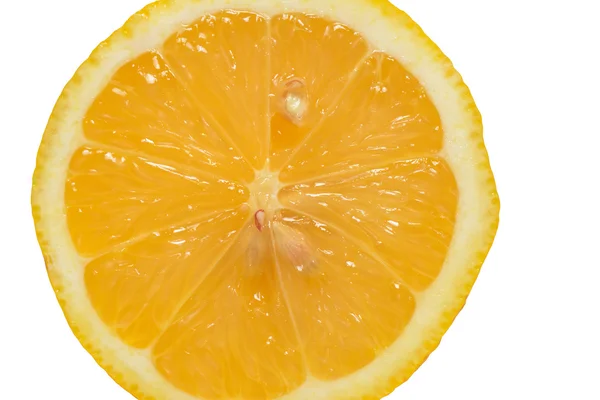 A cross section of the lemon — Stock Photo, Image