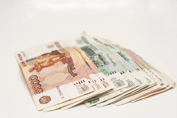 Money rubles — Stock Photo, Image