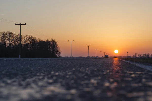 Straßensonne — Stockfoto