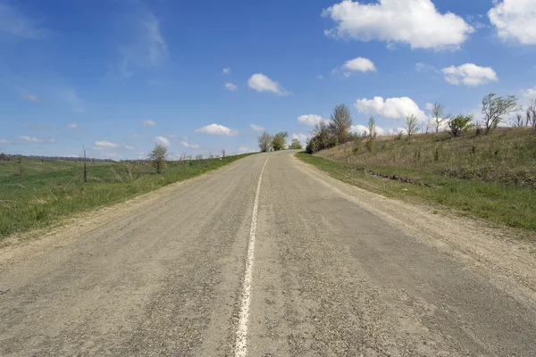 Cesta na šířku — Stock fotografie