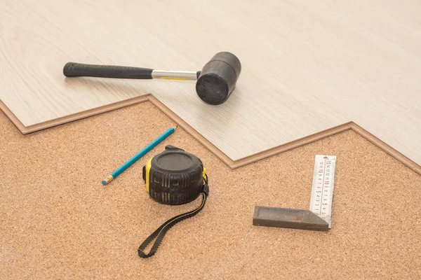 Laminate Roulette hammer — Stock Photo, Image