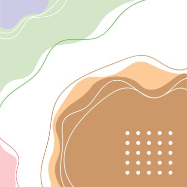 DESİGN BACKASI, Pastel renklendirici ile kaplandı. Sosyal medya, pankart vs. için görsel vektör olarak kullanılabilir.