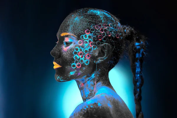 NeonGirl — Stock Photo, Image