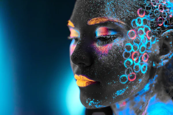 NeonGirl — Stock Photo, Image