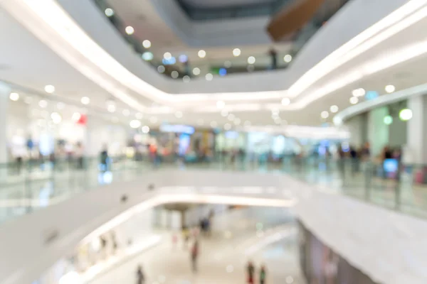 Centro comercial desenfoque abstracto en el fondo — Foto de Stock