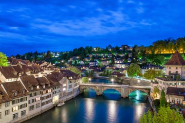 Bern. Bern, İsviçre sermaye şehir görüntüsünü