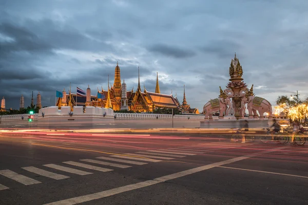 A smaragd buddha temploma.(wat phra kaew.) Bangkok, Thaiföld. — Stock Fotó