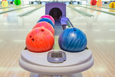 bowling topları görmek