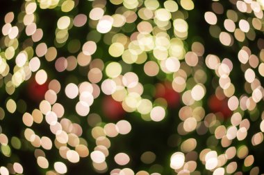 Arka plan Christmas Bokeh soyut kullanılmak