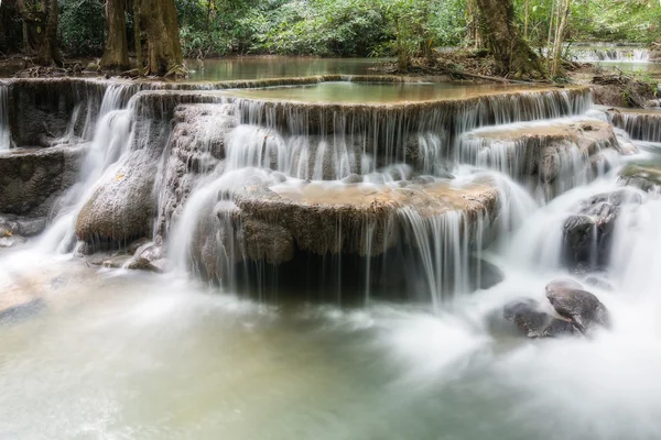 Tayland derin orman şelale — Stok fotoğraf