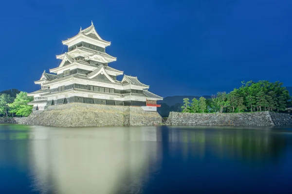 Castelul Matsumoto din orașul Matsumoto, Nagono, Japonia — Fotografie, imagine de stoc
