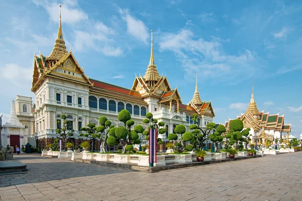 Grande palácio real em Bangkok, Ásia Tailândia — Fotografia de Stock